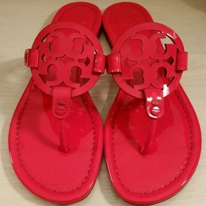•RARE•Miller Sandals in Fluorescent Hot P…
